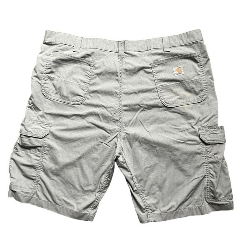 Gray Carhartt Force Relaxed Fit Ripstop Cargo Work Short size 46.